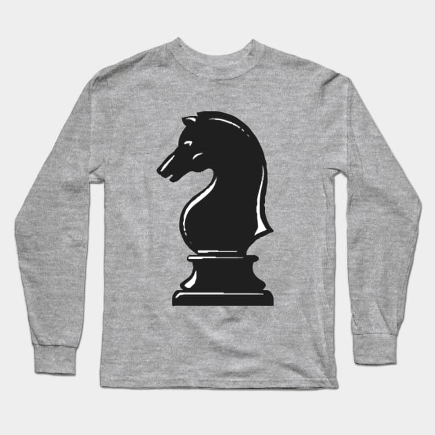 knight Long Sleeve T-Shirt by Lamink